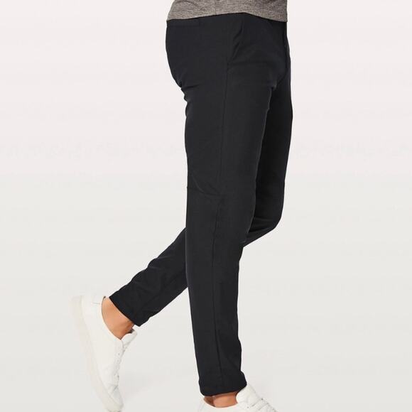 Lululemon ABC Classic Pants Black - Picture 1 of 9